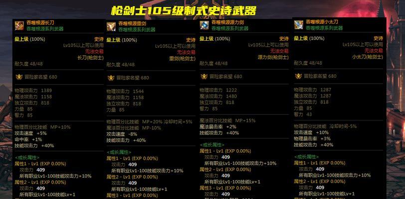 dnf武器选择什么属性最佳？如何判断武器属性？  第1张