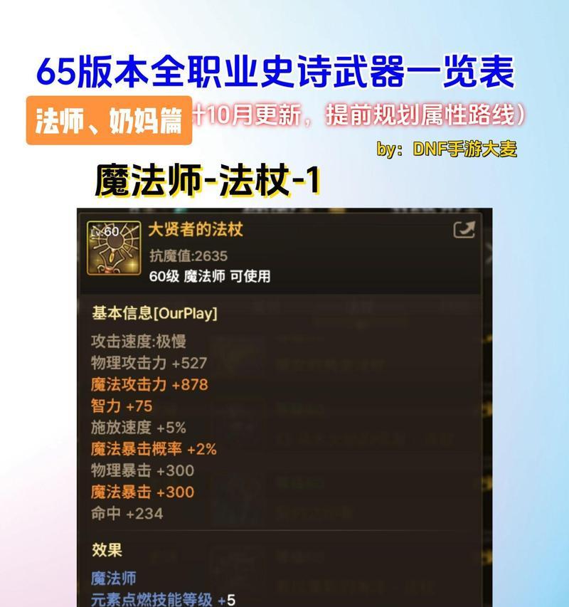 dnf地下城手游奶妈推荐武器是什么？选择依据是什么？  第1张