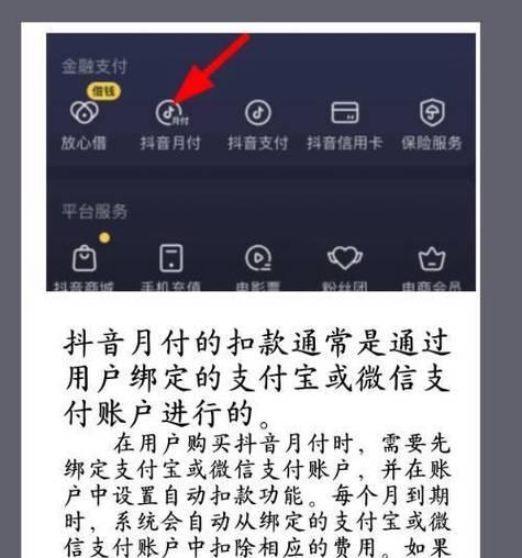 苹果手机上抖音的月付还款功能在哪里？如何进行月付还款？  第1张