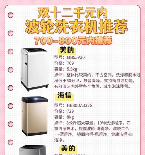 美的波轮洗衣机33B和36T的区别是什么？哪个更适合家用？  第2张