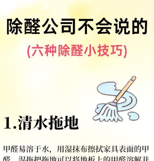 如何快速除甲醛（新房子甲醛治理攻略）  第2张